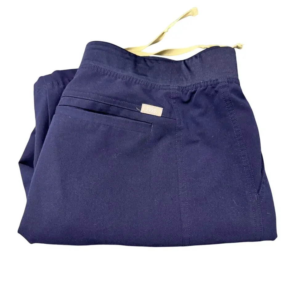 Figs‎ Scrub Pants Mens XL Axim Cargo Navy Blue 32